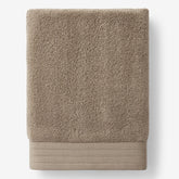 Plush Spa Solid Bath Sheet - Mocha
