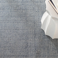 Matrix Hand Tufted Wool Rug - Ink, 2' 6" x 8' Runner