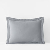 Classic Ultra-Cozy Cotton Velvet Flannel Sham - Slate Gray, King