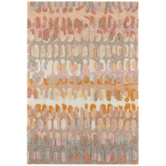 Paint Chip Hand Hooked Wool Rug - Stone, 4' x 6'