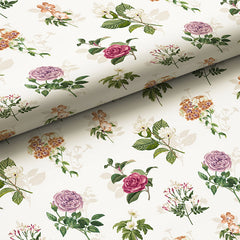 Cameilla Floral Removable Wallpaper - Ivory, Panel