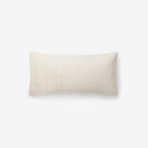Decorative Lumbar Pillow Cover - Ivory, 14 in. x 30 in.