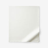Premium Cool Supima® Cotton Percale Flat Bed Sheet - Cream, Deep Pocket Cal King