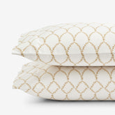 Laurel Classic Smooth Sateen Pillowcase Set - Gold, King