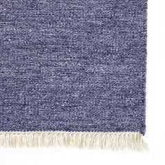 Handwoven Textured Performance Rug - Denim, 2' 3" x 8' Runner