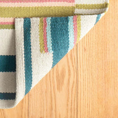 Everly Handwoven Cotton Rug - Multi, 2' 6" x 8' Runner