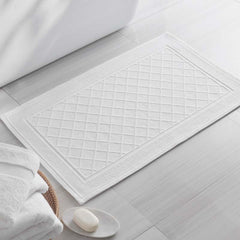 Flatwoven Textured Bath Mat - Diamond, 21 in. x 34 in.