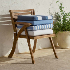 Replacement Knife Edge Chair Cushion - Gateway Coast, 18 in. x 18 in.