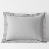 Classic Cool Cotton Percale Sham - Gray Smoke, Standard