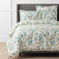 Gardenia Mist Premium Smooth Wrinkle-Free Sateen Comforter - Cream Multi, Full/Queen