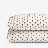 Mini-Prints Garment Washed Cotton Percale Pillowcase Set - Flowers, King