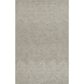 Herringbone Hand Tufted Wool Rug - Gray, 5' x 8'
