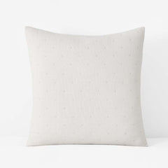 Petite Tufted Quilted Sham - Off White, Euro
