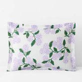 Hydrangea Classic Cool Cotton Percale Sham - Lilac, Standard