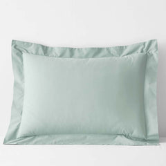 Classic Cool Cotton Percale Sham - Sea Mist, King