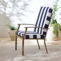 Chair & Seatback Cushion - Sail Away Sunflower