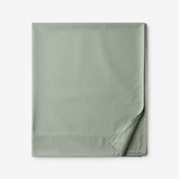 Classic Smooth Rayon Made From Bamboo Sateen Flat Bed Sheet - Tarragon, Full