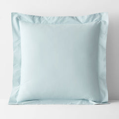 Classic Cool Cotton Percale Sham - Pale Blue, Euro