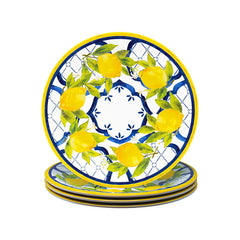 Palermo Melamine Salad Plates, Set of 4