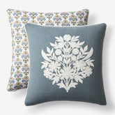 Butti Reversible Decorative Square Pillow Cover - Mineral, 20 in. x 20 in.