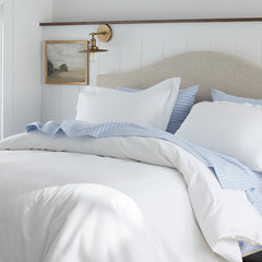 Classic Oxford Solid Sham - White, King