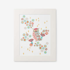 Fancy Unicorns Wall Art - Gray