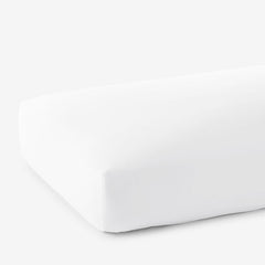 Classic Smooth Rayon Made From Bamboo Sateen Fitted Bed Sheet - White, King