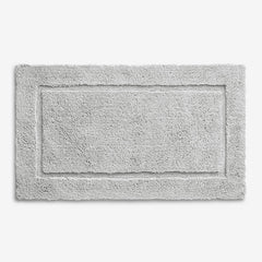 Regal Cotton Bath Rug - Light Gray, 17 in. x 24 in.