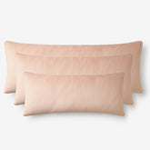 Decorative Lumbar Pillow Cover - Rose, 14 in. x 30 in.