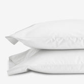 Classic Cool Cotton Percale Pillowcase Set - White, Standard