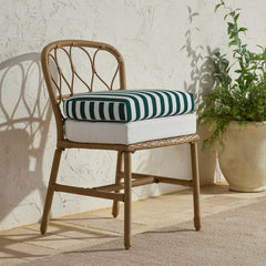 Contour Chair Cushion - Mason Stripe, 18 in. x 18 in.