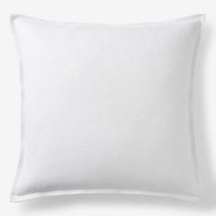 Linen Decorative Square Pillow Cover - White, 24 in. x 24 in.