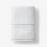 Mirage Aegean Cotton Bath Towel - White