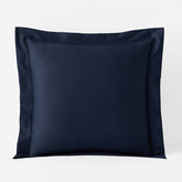 Premium Smooth Supima® Cotton Wrinkle-Free Sateen Sham - Navy, Euro