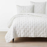 Gauze Deco Quilt - Off White, Full/Queen