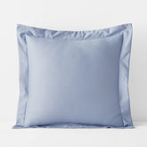 Premium Smooth Supima® Cotton Wrinkle-Free Sateen Sham - Blue Shadow, Euro