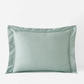 Premium Smooth Supima® Cotton Wrinkle-Free Sateen Sham - Sea Mist, King