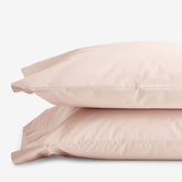 Classic Cool Cotton Percale Pillowcase Set - Peach Nectar, King