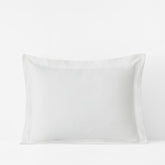 Classic Ultra-Cozy Cotton Velvet Flannel Sham - White, King