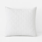 Pintuck Quilted Sham - White, Euro