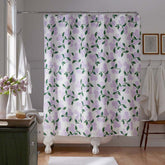 Hydrangea Classic Cool Cotton Percale Shower Curtain - Lilac