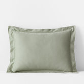 Classic Smooth Rayon Made From Bamboo Sateen Sham - Tarragon, Standard