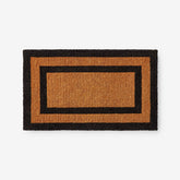 Border Coir Doormat - Black, 18 in. x 30 in.