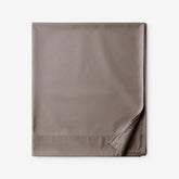 Classic Smooth Wrinkle-Free Sateen Flat Bed Sheet - Cinder, Queen