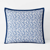 Alden Floral Reversible Quilted Sham - Ivory, Euro