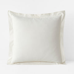 Premium Cool Organic Cotton Percale Sham - Ivory, Euro