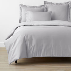 Classic Smooth Wrinkle-Free Sateen Bed Duvet Cover - Gray Mist, Full