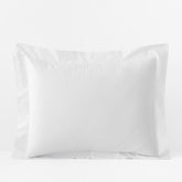 Classic Cool Organic Cotton Percale Solid Sham - White, King