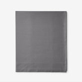 Classic Cool Cotton Percale Flat Bed Sheet - Graphite, Full