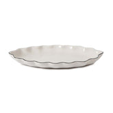 Scallop Vanity Tray - Cream and Black
